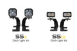 Diode Dynamics DD6657 SS3 LED Ditch Light Kit for 2014-2019 Silverado/Sierra, Pro White Combo Diode Dynamics - Truck Part Superstore