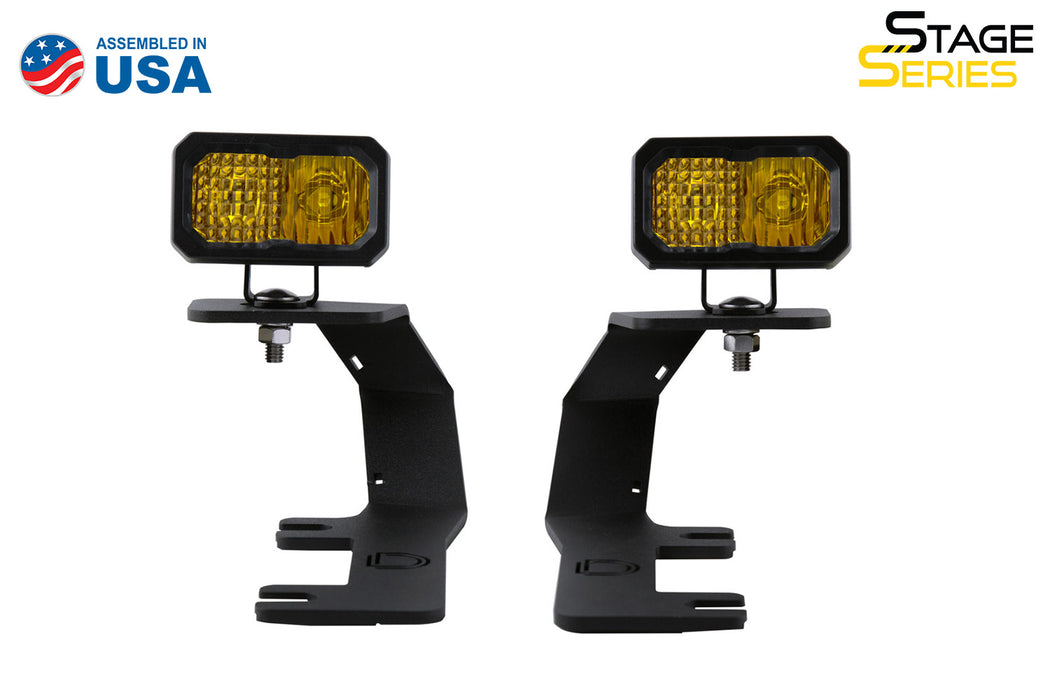 Diode Dynamics DD6662 SSC2 LED Ditch Light Kit for 2014-2019 Silverado/Sierra, Pro Yellow Combo Diode Dynamics - Truck Part Superstore