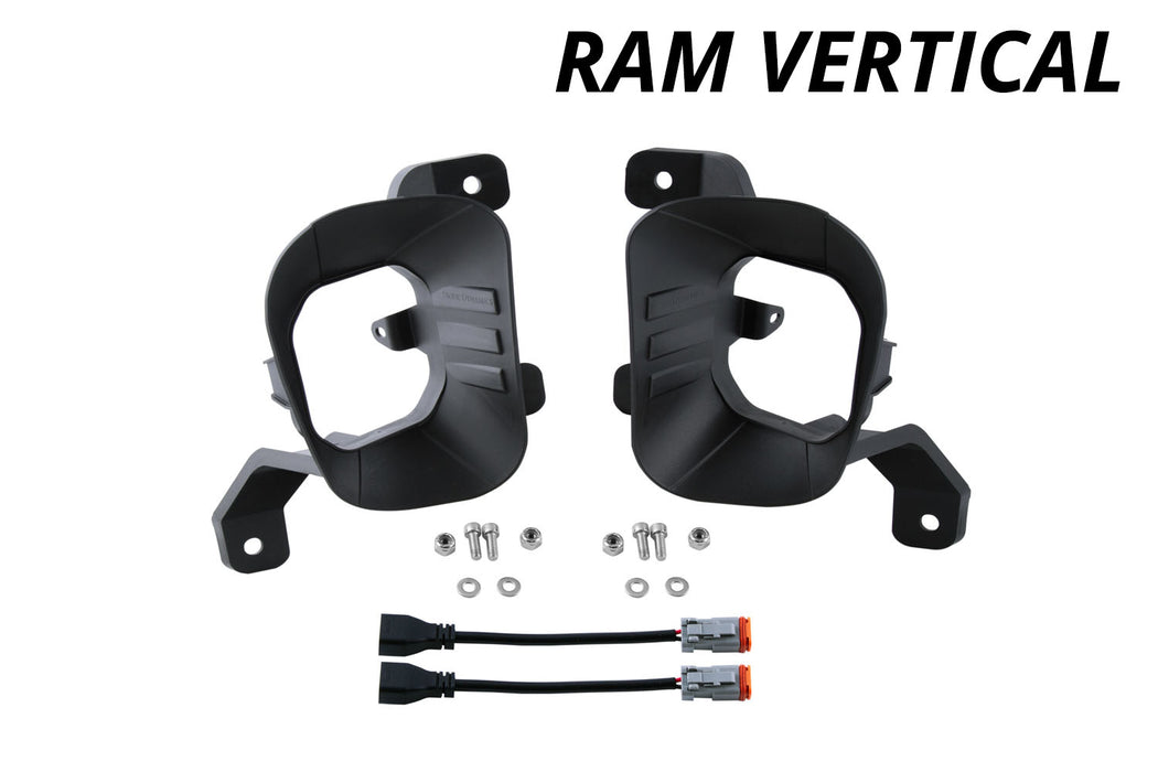 Diode Dynamics DD6670P SS3 Ram Vertical Fog Light Mounting Bracket Kit Diode Dynamics - Truck Part Superstore