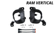 Diode Dynamics DD6670P SS3 Ram Vertical Fog Light Mounting Bracket Kit Diode Dynamics - Truck Part Superstore