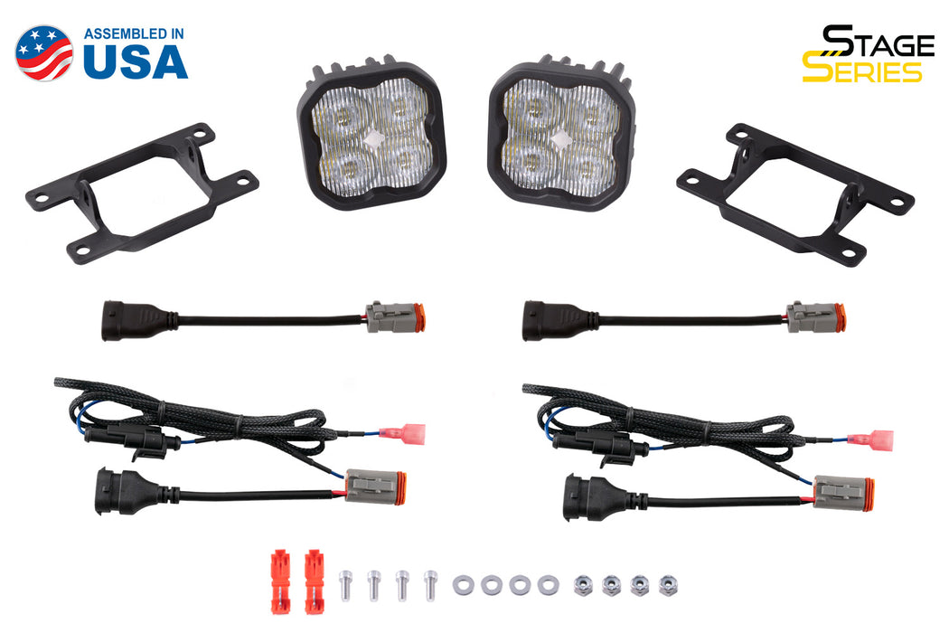 Diode Dynamics DD6699 SS3 LED Pod Max Type AS Kit Yellow SAE Fog Diode Dynamics - Truck Part Superstore