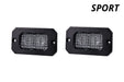 Diode Dynamics DD6726P Stage Series 2in LED Pod Sport White Combo Flush WBL Pair Diode Dynamics - Truck Part Superstore