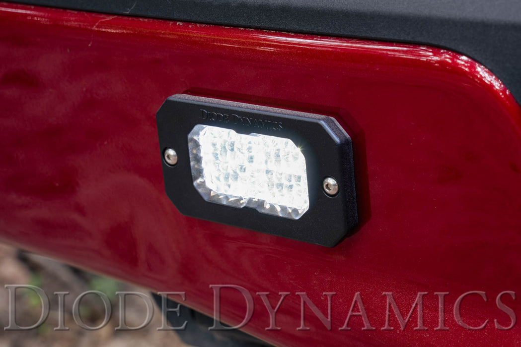 Diode Dynamics DD6726P Stage Series 2in LED Pod Sport White Combo Flush WBL Pair Diode Dynamics - Truck Part Superstore