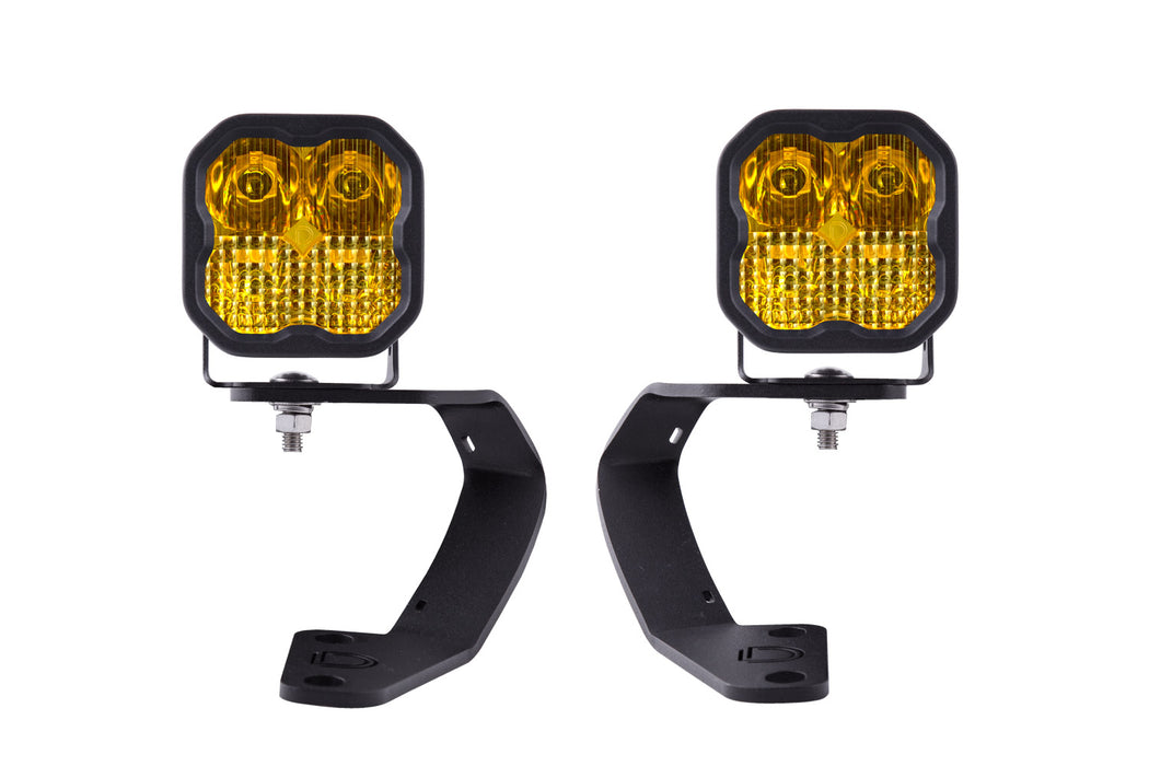 Diode Dynamics DD6747 SS3 LED Ditch Light Kit for 2010-2021 Toyota 4Runner Sport Yellow Combo Diode Dynamics - Truck Part Superstore
