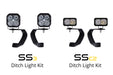 Diode Dynamics DD6747 SS3 LED Ditch Light Kit for 2010-2021 Toyota 4Runner Sport Yellow Combo Diode Dynamics - Truck Part Superstore