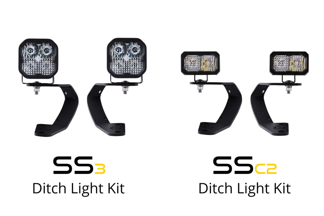 Diode Dynamics DD6748 SS3 LED Ditch Light Kit for 2010-2021 Toyota 4Runner Pro White Combo Diode Dynamics - Truck Part Superstore
