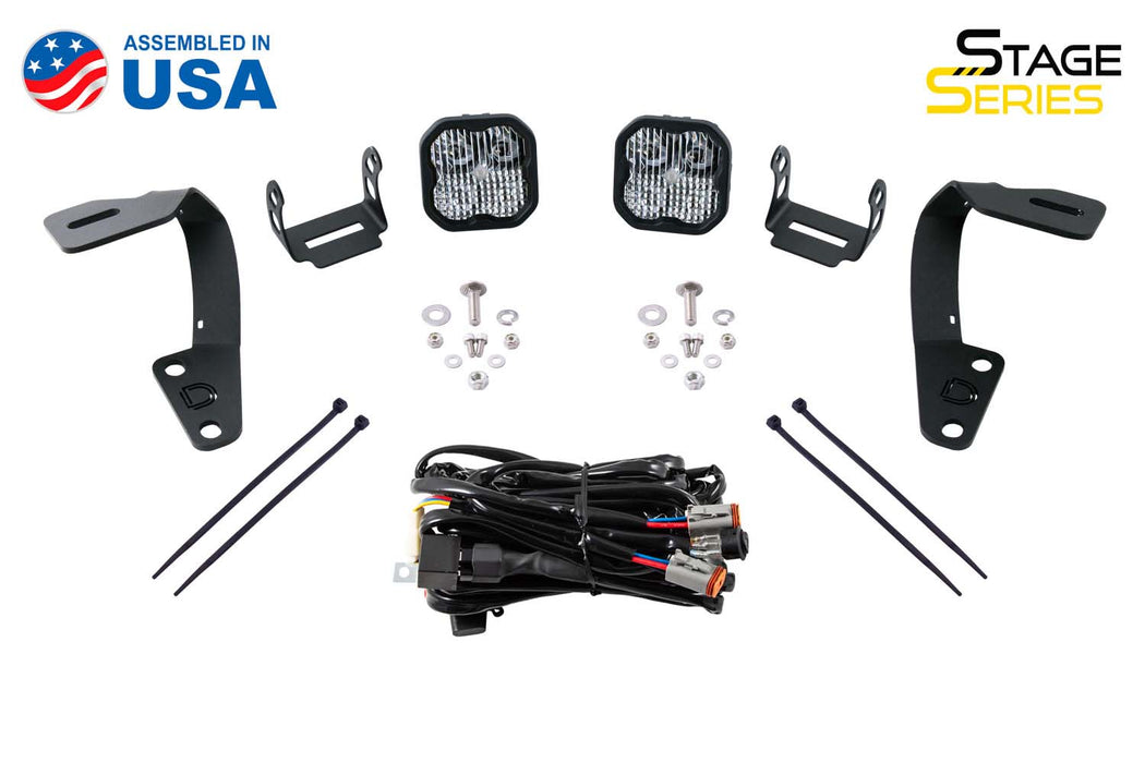 Diode Dynamics DD6749 SS3 LED Ditch Light Kit for 2010-2021 Toyota 4Runner Pro Yellow Combo Diode Dynamics - Truck Part Superstore