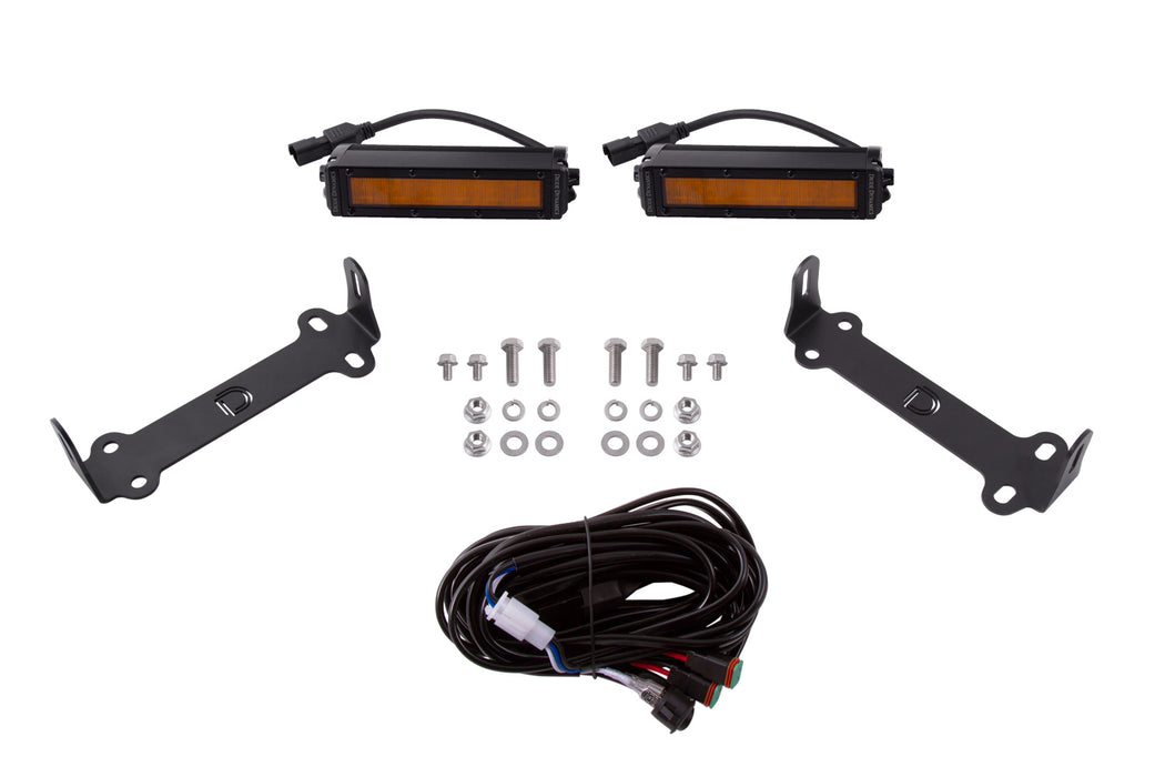 Diode Dynamics DD6758 Stage Series SAE/DOT LED Lightbar Kit for 2014-2021 Toyota 4Runner Amber SAE/DOT Wide  Diode Dynamics - Truck Part Superstore