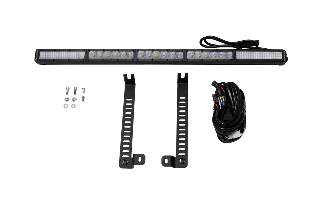 Diode Dynamics DD6760 SS30 Single Stealth Lightbar Kit for 2014-2019 Toyota 4Runner White Combo Diode Dynamics - Truck Part Superstore