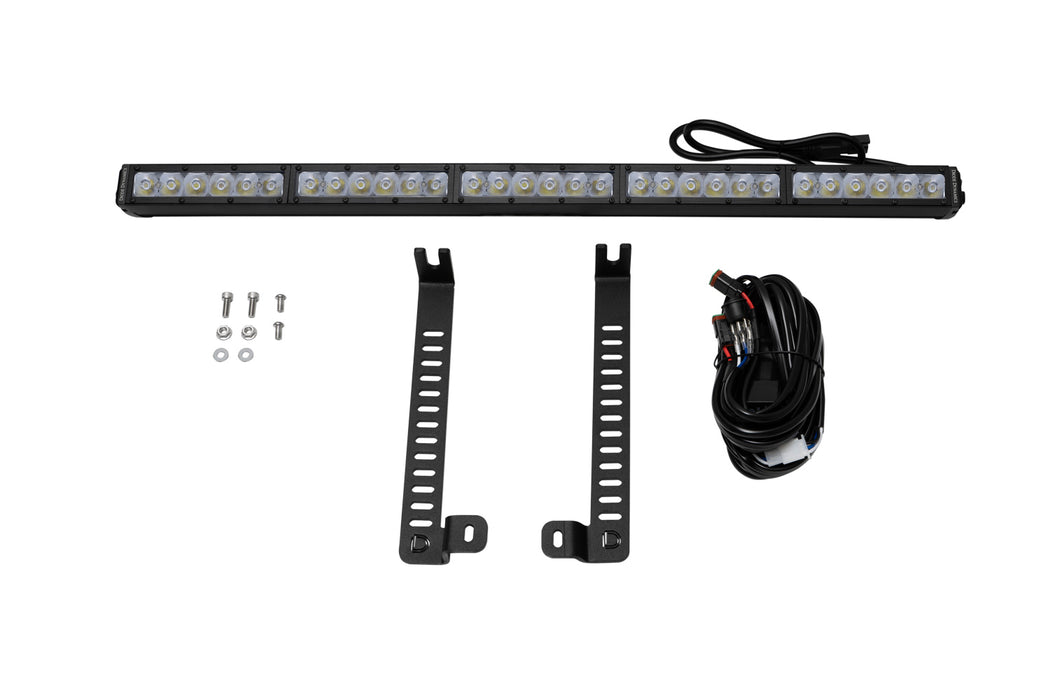 Diode Dynamics DD6762 SS30 Single Stealth Lightbar Kit for 2014-2019 Toyota 4Runner White Driving Diode Dynamics - Truck Part Superstore