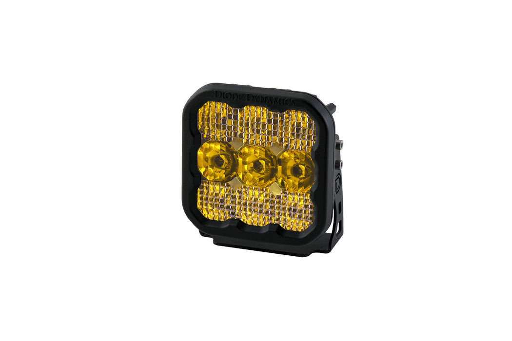 Diode Dynamics DD6772S SS5 LED Pod Sport Yellow Combo Single Diode Dynamics - Truck Part Superstore