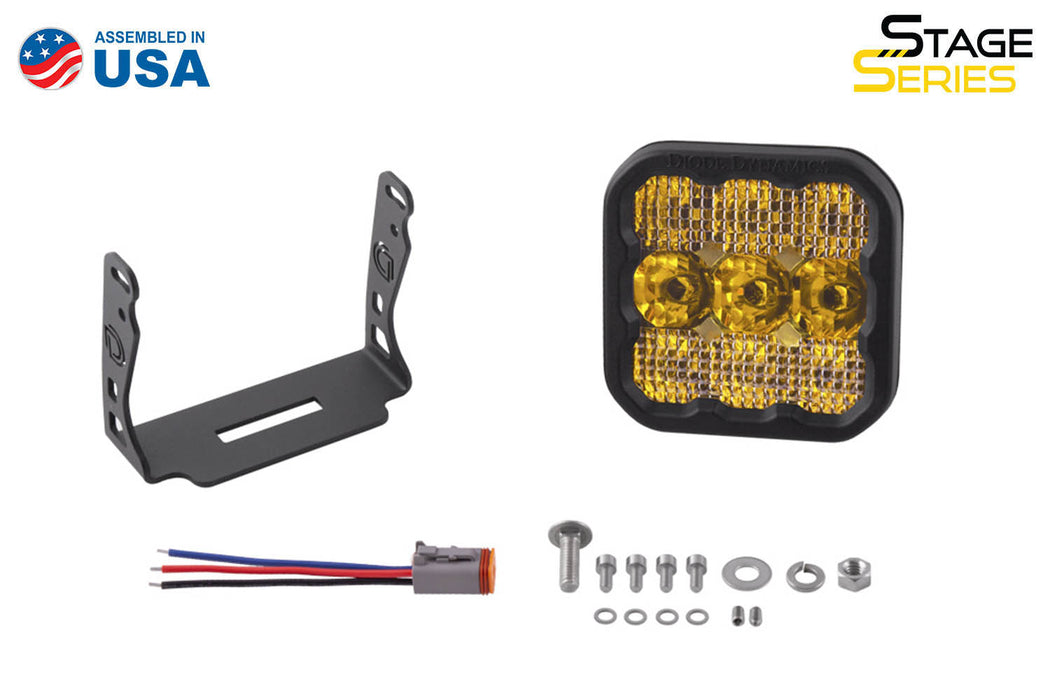 Diode Dynamics DD6779S SS5 LED Pod Pro Yellow Flood Single Diode Dynamics - Truck Part Superstore