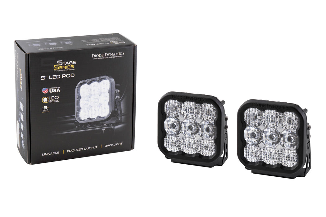 Diode Dynamics DD6782P SS5 LED Pod Pro White Driving Pair Diode Dynamics - Truck Part Superstore