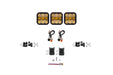 Diode Dynamics DD6793 SS5 Sport Universal CrossLink 3-Pod Lightbar Yellow Combo Diode Dynamics - Truck Part Superstore