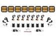 Diode Dynamics DD6803 SS5 Sport Universal CrossLink 8-Pod Lightbar Yellow Combo Diode Dynamics - Truck Part Superstore