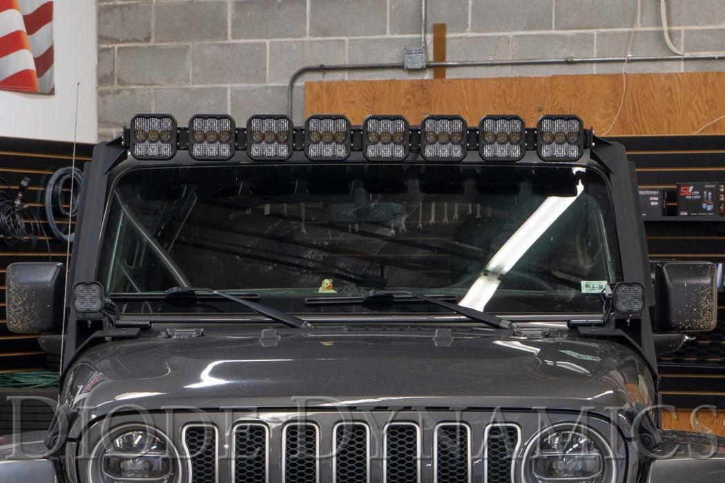 Diode Dynamics DD6822 Jeep JL SS5 Sport CrossLink Windshield Yellow Combo Lightbar Kit Diode Dynamics - Truck Part Superstore