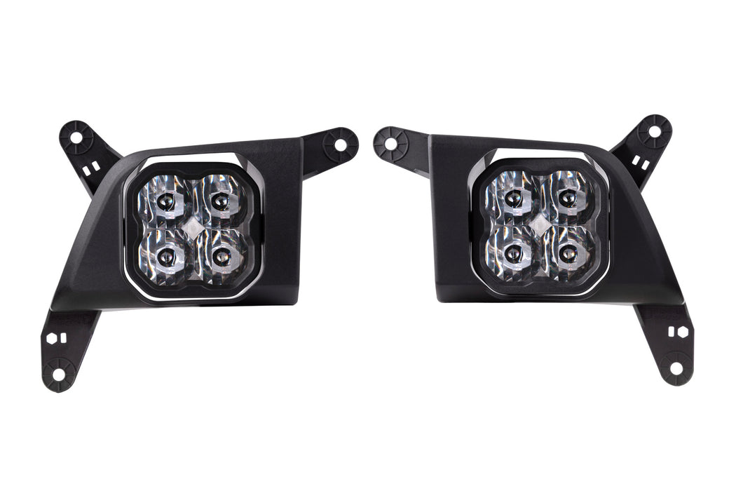 Diode Dynamics DD6833 SS3 Type SV2 LED Fog Light Kit Pro White SAE Fog Diode Dynamics - Truck Part Superstore