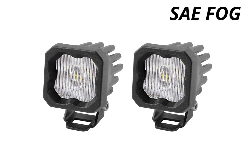 Diode Dynamics DD6846P Stage Series C1 LED Pod White SAE Fog Standard WBL Pair Diode Dynamics - Truck Part Superstore