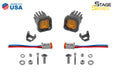 Diode Dynamics DD6848P Stage Series C1 LED Pod Yellow SAE Fog Standard ABL Pair Diode Dynamics - Truck Part Superstore