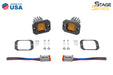 Diode Dynamics DD6851P Stage Series C1 LED Pod Yellow SAE Fog Flush ABL Pair Diode Dynamics - Truck Part Superstore