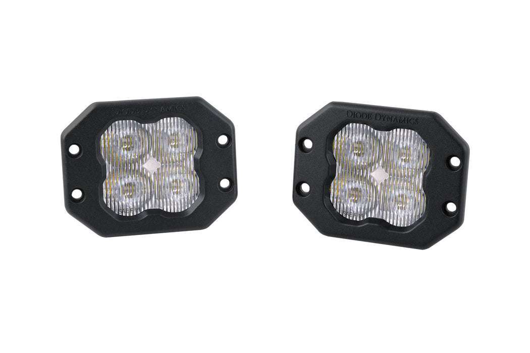 Diode Dynamics DD6913P SS3 Sport WBL White SAE Fog Flush Pair Diode Dynamics - Truck Part Superstore