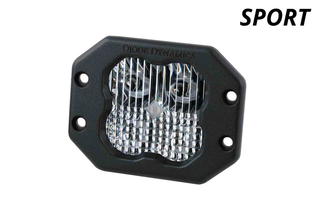 Diode Dynamics DD6918S SS3 Sport BBL White Flood Flush Single Diode Dynamics - Truck Part Superstore
