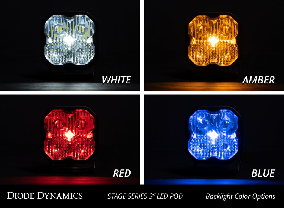 Diode Dynamics DD6931S SS3 Pro WBL White Flood Flush Single Diode Dynamics - Truck Part Superstore