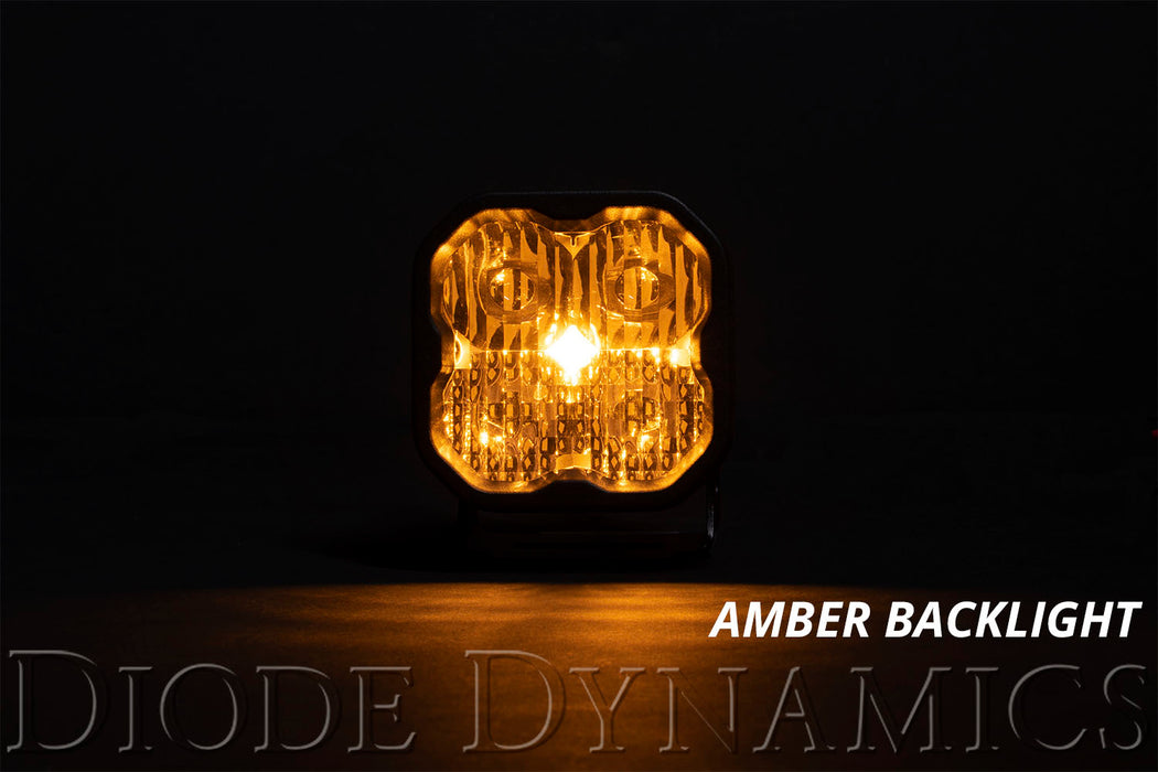 Diode Dynamics DD6941S SS3 Pro ABL Yellow Flood Flush Single Diode Dynamics - Truck Part Superstore