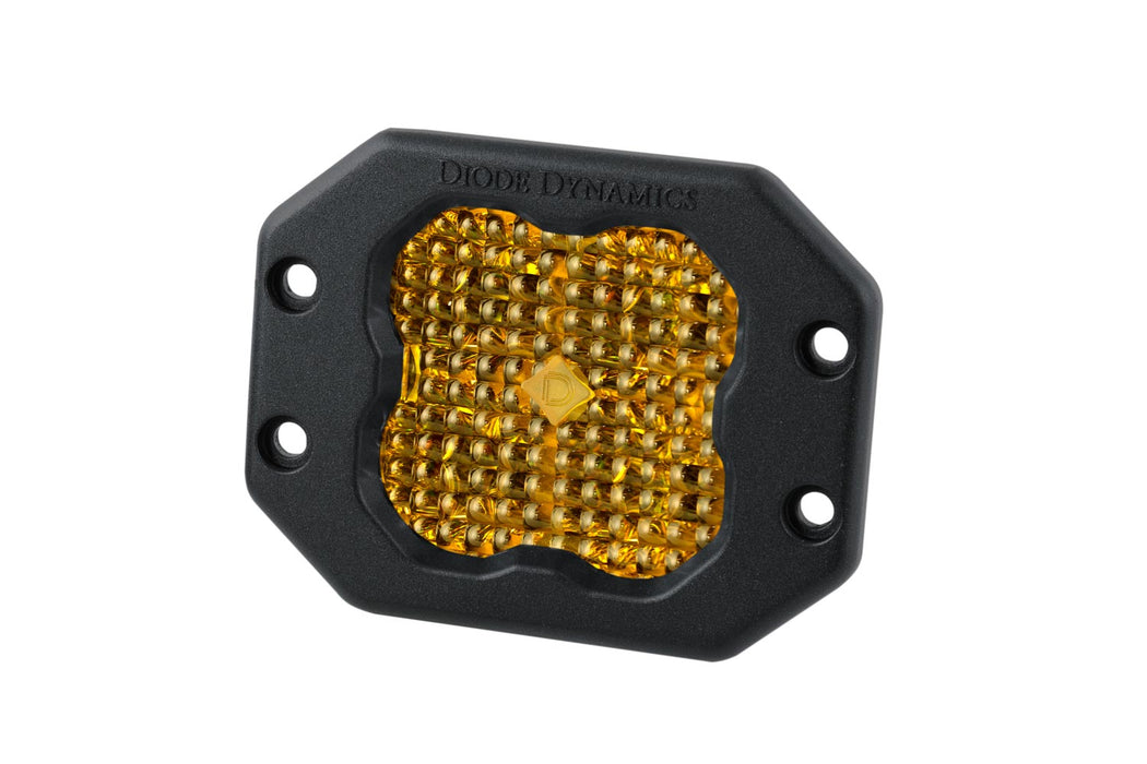Diode Dynamics DD6941S SS3 Pro ABL Yellow Flood Flush Single Diode Dynamics - Truck Part Superstore