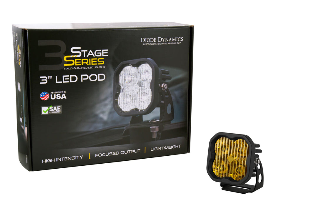 Diode Dynamics DD6970S SS3 Max ABL Yellow Combo Standard Single Diode Dynamics - Truck Part Superstore