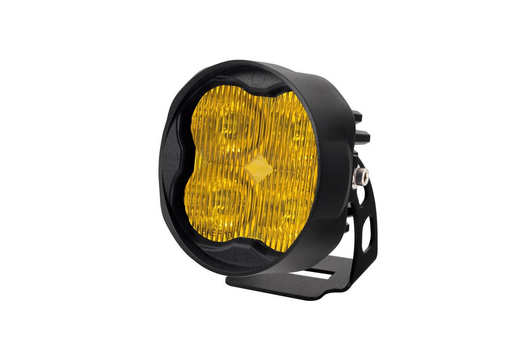 Diode Dynamics DD6977S SS3 Max ABL Yellow SAE Fog Angled RH Single Diode Dynamics - Truck Part Superstore
