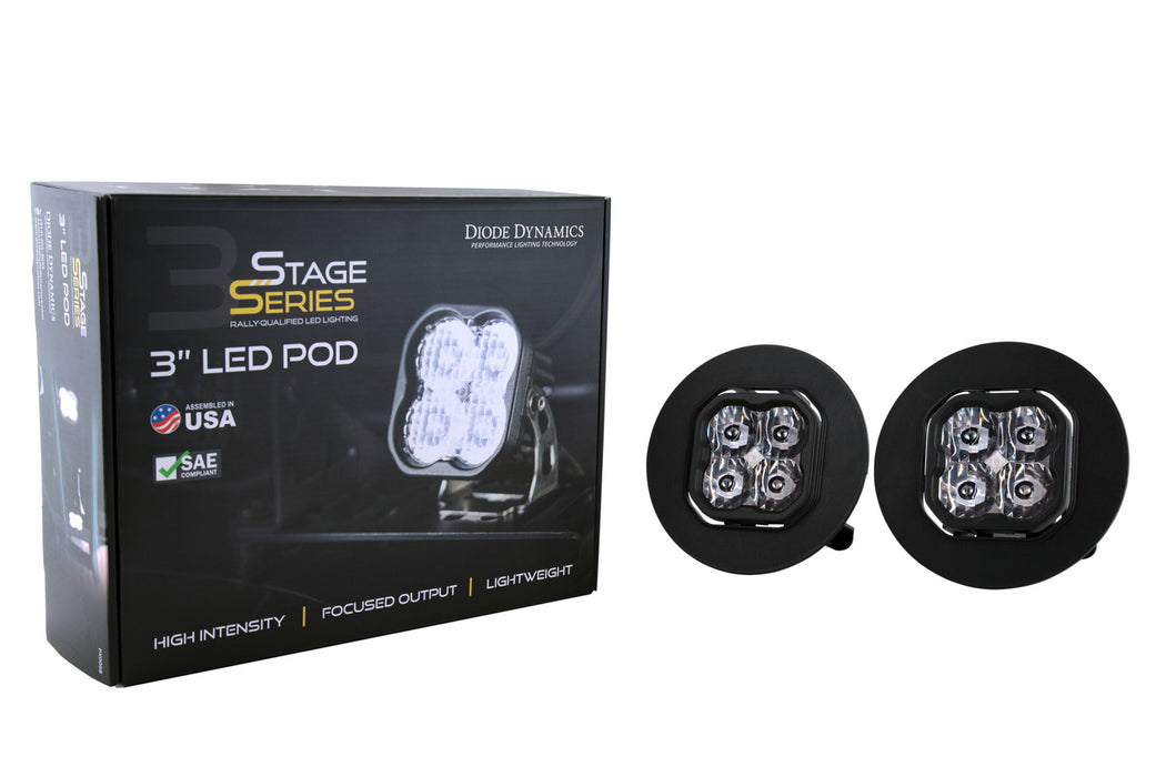 Diode Dynamics DD7040 SS3 Pro Type GM-5 Kit ABL Yellow SAE Fog Diode Dynamics - Truck Part Superstore