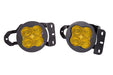 Diode Dynamics DD7064 SS3 Pro Type MS Kit ABL Yellow SAE Fog Diode Dynamics - Truck Part Superstore