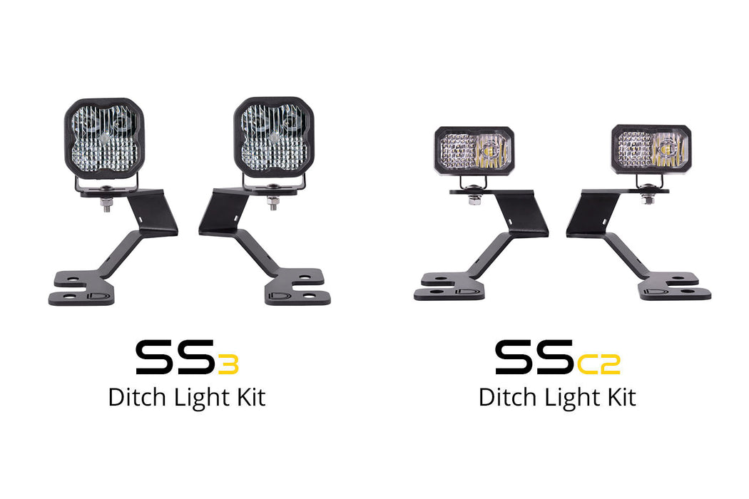 Diode Dynamics DD7141 SS3 LED Ditch Light Kit for 2021 Ford Bronco Sport, Pro Yellow Combo Diode Dynamics - Truck Part Superstore
