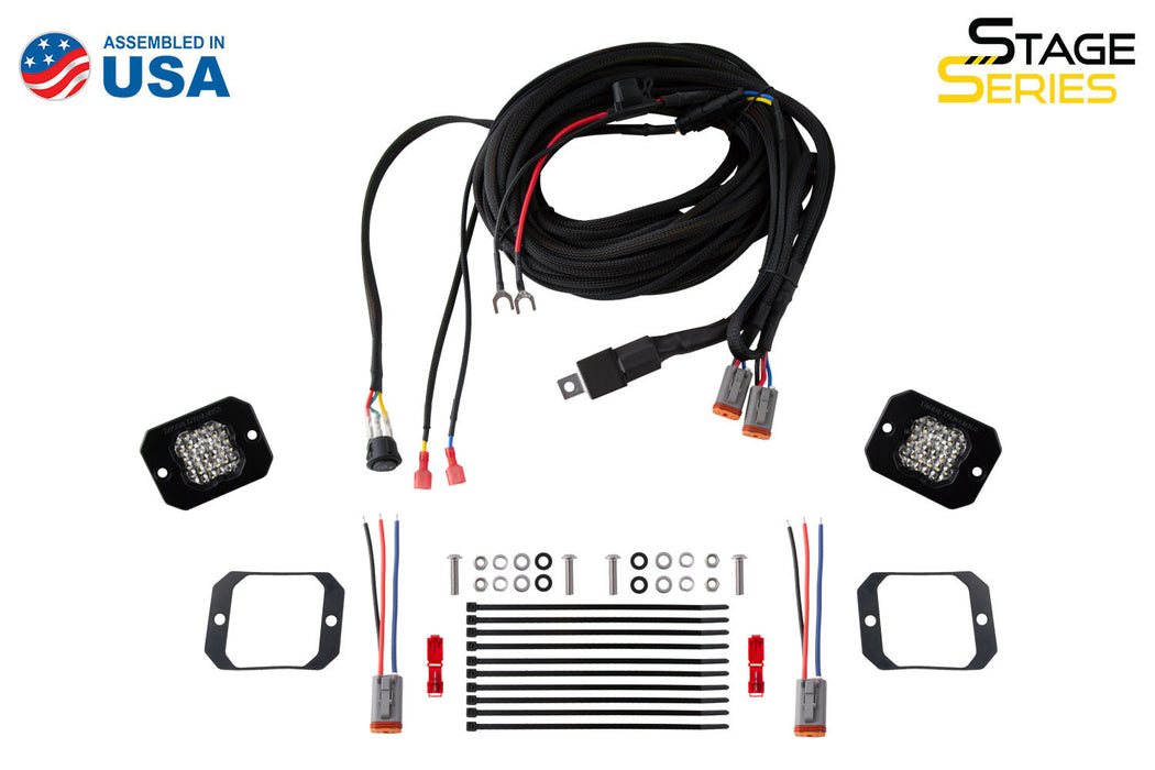 Diode Dynamics DD7148 Stage Series Flush Mount Reverse Light Kit, C2 Sport Diode Dynamics - Truck Part Superstore