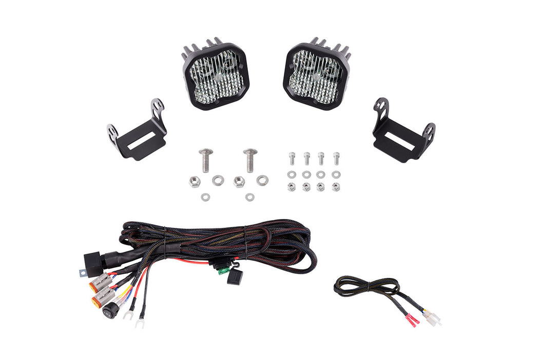 Diode Dynamics DD7186 SS3 LED Ditch Light Kit for 2021 Ford Bronco, Pro White Combo Diode Dynamics - Truck Part Superstore