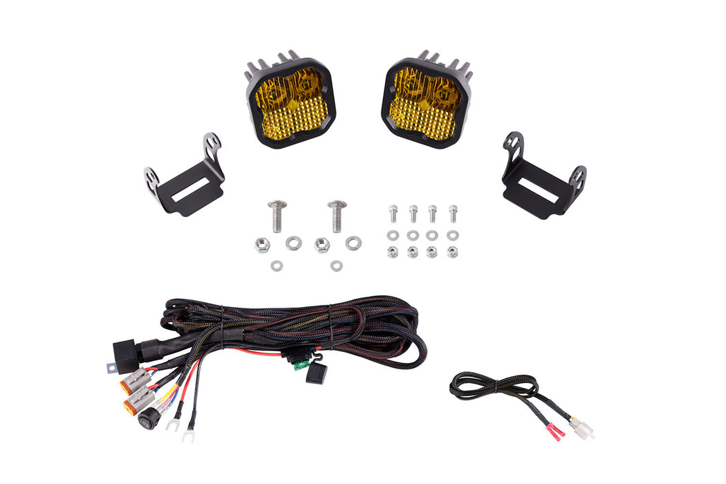 Diode Dynamics DD7187 SS3 LED Ditch Light Kit for 2021 Ford Bronco, Pro Yellow Combo Diode Dynamics - Truck Part Superstore