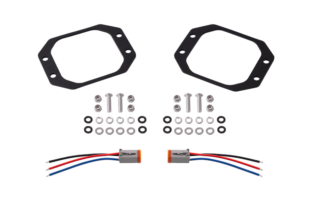 Diode Dynamics DD7189P SS3 Backlit Flush Mounting Kit (pair) Diode Dynamics - Truck Part Superstore
