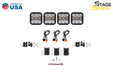 Diode Dynamics DD7206 SS5 Sport Universal CrossLink 4-Pod Lightbar White Driving Diode Dynamics - Truck Part Superstore