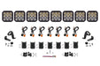Diode Dynamics DD7214 SS5 Sport Universal CrossLink 8-Pod Lightbar White Driving Diode Dynamics - Truck Part Superstore