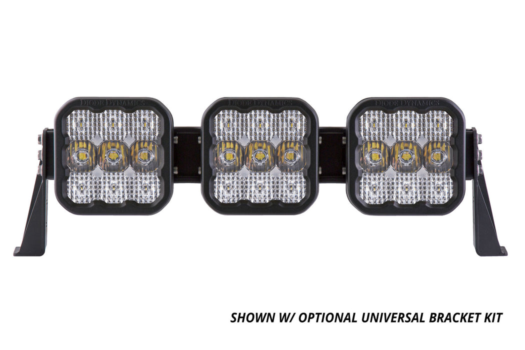 Diode Dynamics DD7239 SS5 Pro Universal CrossLink 3-Pod Lightbar Yellow Combo Diode Dynamics - Truck Part Superstore