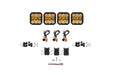 Diode Dynamics DD7241 SS5 Pro Universal CrossLink 4-Pod Lightbar Yellow Combo Diode Dynamics - Truck Part Superstore