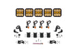 Diode Dynamics DD7243 SS5 Pro Universal CrossLink 5-Pod Lightbar Yellow Combo Diode Dynamics - Truck Part Superstore