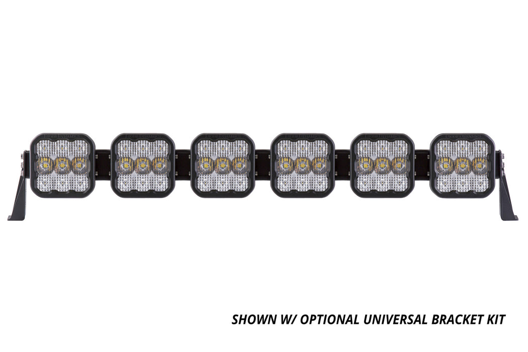Diode Dynamics DD7245 SS5 Pro Universal CrossLink 6-Pod Lightbar Yellow Combo Diode Dynamics - Truck Part Superstore