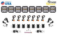 Diode Dynamics DD7248 SS5 Pro Universal CrossLink 8-Pod Lightbar White Combo Diode Dynamics - Truck Part Superstore