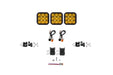 Diode Dynamics DD7251 SS5 Pro Universal CrossLink 3-Pod Lightbar Yellow Driving Diode Dynamics - Truck Part Superstore
