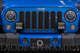 Diode Dynamics DD7287 SS5 Bumper LED Pod Light Kit for 2007-2018 Jeep JK Wrangler, Pro Yellow Driving Diode Dynamics - Truck Part Superstore