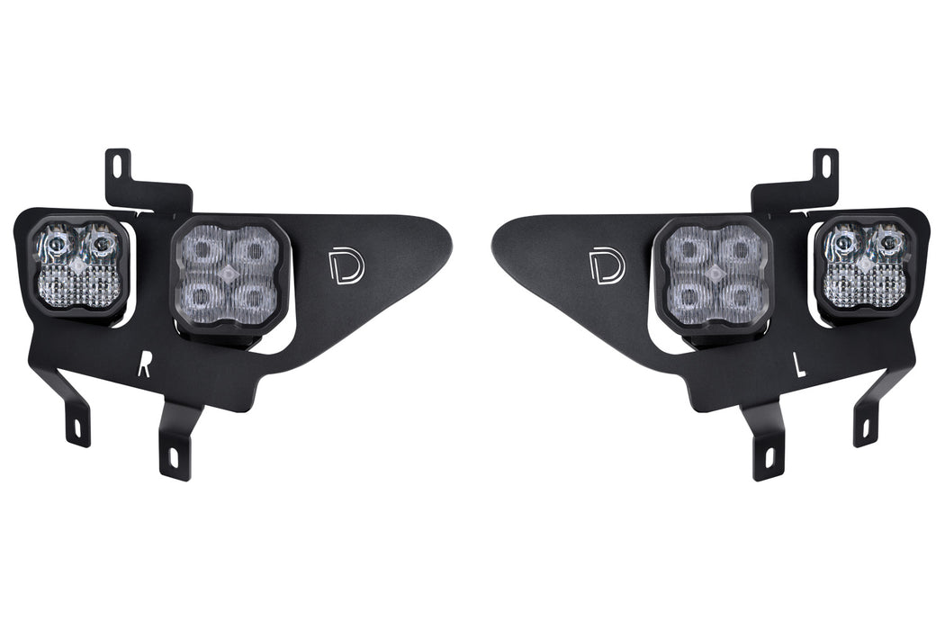 Diode Dynamics DD7310 SS3 LED Fog Pocket Kit for 2021-2022 Ford F-150, White Sport Diode Dynamics - Truck Part Superstore