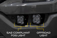 Diode Dynamics DD7313 SS3 LED Fog Pocket Kit for 2021-2022 Ford F-150, Yellow Pro Diode Dynamics - Truck Part Superstore