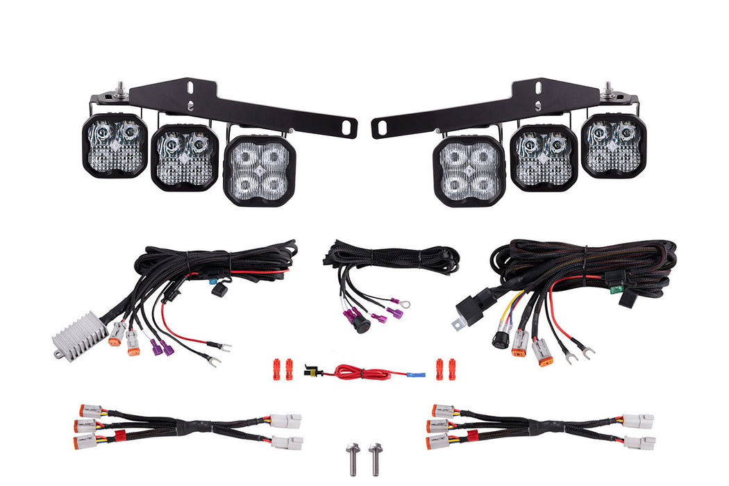 Diode Dynamics DD7360 SS3 LED Fog Light Kit for 2017-2020 Ford Raptor White Max Diode Dynamics - Truck Part Superstore